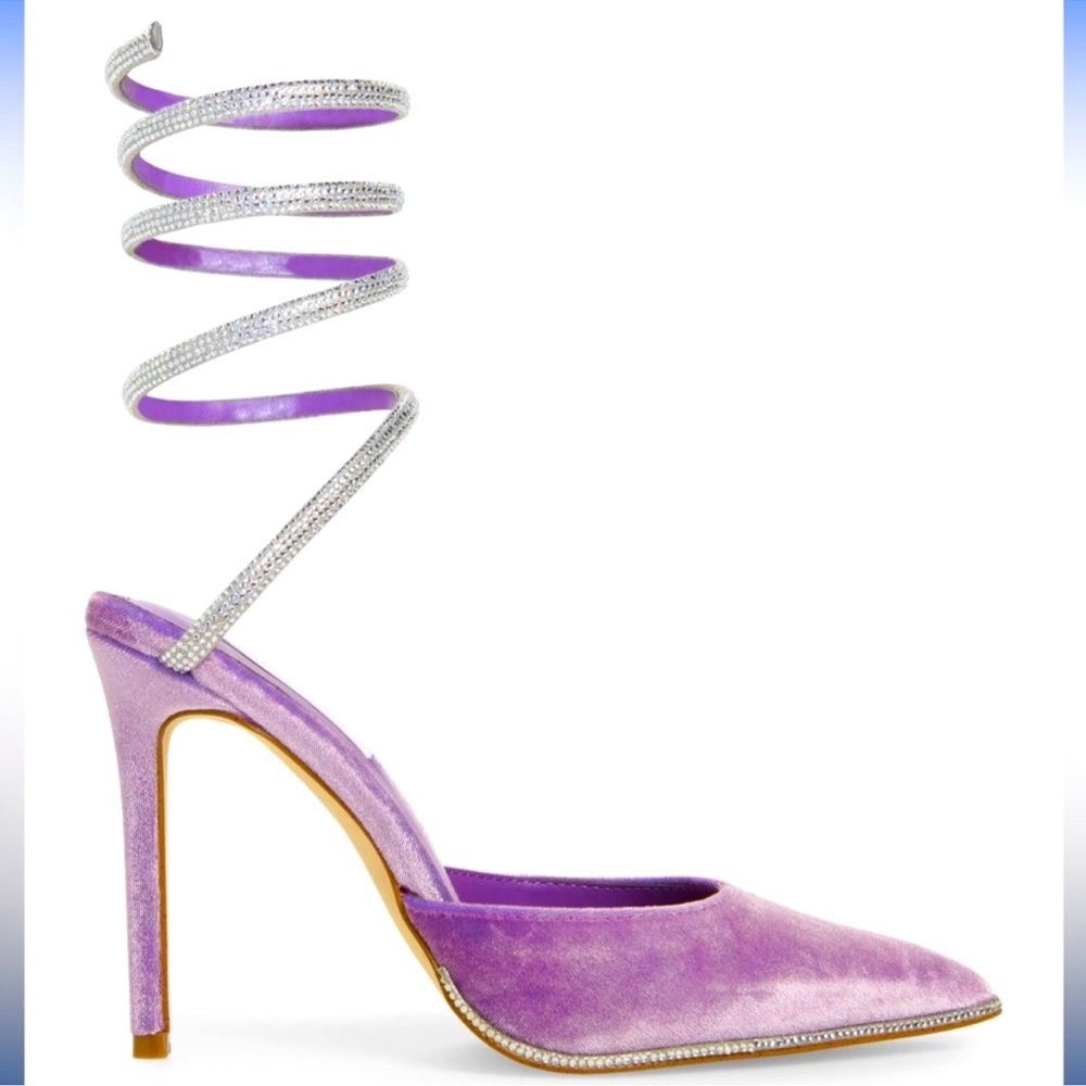 Steve Madden Purple Stiletto Heels - Picture 15 of 17